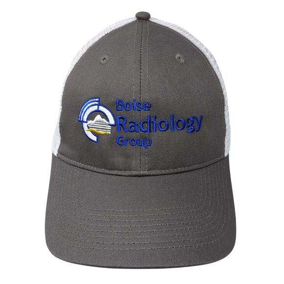 Boise Radiology Group Snapback Trucker Hat Gray OS Adjustable Mesh Back Fersten - Picture 1 of 9